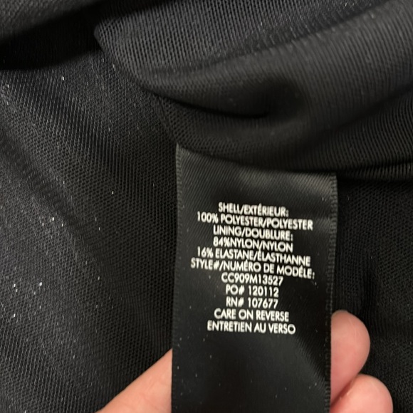 Alice + Olivia Roxy Front-Drape Midi Dress 2 - Picture 9 of 9